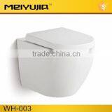 Sanitary ware bathroom use ceramic wall hung toilet WH-003