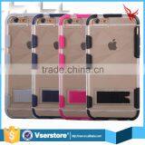 Wholesale sublimation clear pc phone back cover for iphone 6