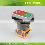 2 Position Push Button Switch Without Light 24V to 660V IP65 Dia22mm