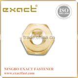 Hex nut made in Taiwan Brass nut