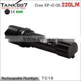Quality Aluminum 3.7v Rechargeable Flashlight LED Wholesale From Tank007 Manufacturer thumbnail-4