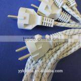 VDE Approved 3x0.75 1.0 H03RT-H Braided Power Cord thumbnail-6