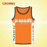 Customised Printing Sublimation Running Singlets thumbnail-1
