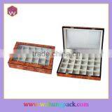 Wooden Tea Box With Glass Top Tea Box Design Tea Packaging Box