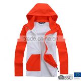 Children Fantastic Color Blocked Fleece Jacket Red White