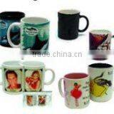 Professional Heat Press Supplier of 11oz brim color mug Heat Changing Mug