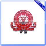 Professional Zinc Alloy Nickel Plating Enamel Engraved Logo Hat Clip