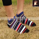 Men Cotton Casual stripe Ankle Socks