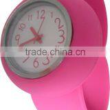 2015 New Colorful Watches Hot Wholesale Assorted Candy Colors Silicone Slap Watches thumbnail-3
