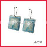 2016 Wholesale Rectangle Free Samples Down Feather Hang Tag thumbnail-1