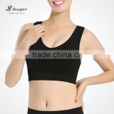 S-SHAPER China Factory Original Genie Bra Summer Sport Bra Yoga Wireless Bra With Removable Pads Plus Size Many Colors Wholesale