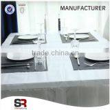 2015 New Banque Dining Purple Satin Table Runner