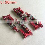 Billet Machined Shock Absorbers for Remote Control Crawler Cars (L=90mm)