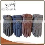 Waterproof Feather Cloth Anti Ski Latex Glove Printed Logo