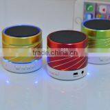 LED Color Light Loudspeaker Wireless Mini Portable Bluetooth Speaker 2015 With Hand-free Called With TF Card thumbnail-4