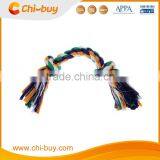 Chi-buy, Best Flossy Chews Cotton Blend Rope Toy 2-Knot Rope Tug thumbnail-1