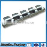 Dongteng Carbon steel Double Pitch Conveyor chain with attachment