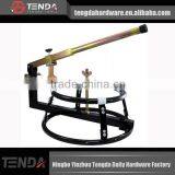 Motorcycle tire changing equipment