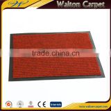 Coarse fiber high quality dust control non slip rib pvc door mat