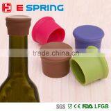 Wholesale Soft Bottle Cork With Customer Logo Silicone Bottle Stopper thumbnail-1