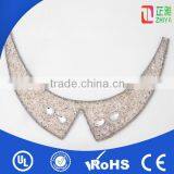 2014 Rhinestone Handmade Hot Fix Necklace Design thumbnail-1