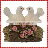 White Birds and Pink Flowers of Artificial Birds for Crafts thumbnail-1