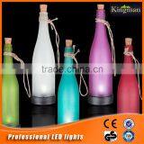 2015 newest led solar bottle light with color changing in the solar garden light