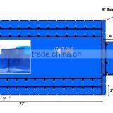 18oz PVC Lumber Tarps 16' x 27' With 4' x 8' Flap/Tail Made With Heavy Duty 18 Oz Vinyl2 Rows of "D" Rings on All 4 Sides