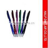2 IN 1 STYLUS PEN WITH SPARKLE FOR TOUCH THE SCREEN