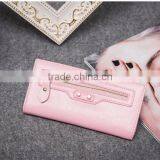 Welcome OEM ODM Best Sale Wallet for Girl Jranter Leather Elastic Band Wallet