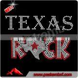 2013 New Design Texans Rock Iron On Rhinestone Applique Wholesale thumbnail-1