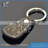 Fast delivery embroidered keychain factory price wholesale