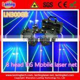LN300GB 1400mW GB 8-Head Mobile Fat-Beam Laser Net