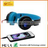 2016 Best Popular On CES Fair Bluetooth Wireless LED Light Headphones With HSP, HFP,A2DP,AVRCP for Smartphones thumbnail-3