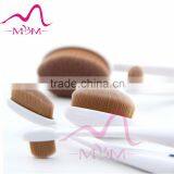 2016 Professional 10 Pcs Soft Oval Makeup Brush Sets Foundation Brushes Cream Contour Powder Blush thumbnail-2