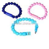 BALL BRACELET Design Updated Mobile Usb Data Cable Bracelet Usb Charging Cable CHARGING CABLE SYNC CABLE FOR IOS FOR ANDROID thumbnail-5