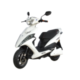 Adult Lead Acid Battery Electric Scooter Bike Electric Motorcycle With LED Light thumbnail-1