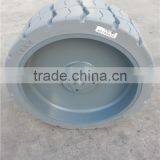 Unique Tread Design Higher Wear Resistance Solid Tire for Haulotte 12.5x4.25 15x5 thumbnail-4