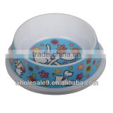 Melamine plastic pet bowl / pet food bowl
