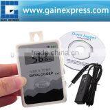 0~100%RH w/ Optional Software CD & USB Cable /Professional Digital Humidity and Air Temperature USB Data Logger thumbnail-1