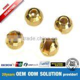 Tungsten Slotted Beads Gold/Silver/Copper thumbnail-2