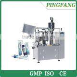 RGF-80Z-B High Speed Liquid Cream Filling Sealing Machine With Metal Tubes thumbnail-1