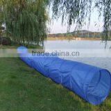 OEM Outdoor Polyster 2016 Pet Products Blue 190T Polyster With 6pcs Steel Sticks Dog Trainning Tunnel thumbnail-1