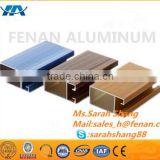 6000 series of extrusion mill finished aluminum profiles for windows and doors