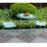 Vintage Folding Garden Table And Chair thumbnail-3