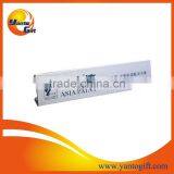 Custom Metal Name Tag With Safety Pin Back thumbnail-1