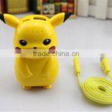2016 New Arrival Universal Mobile Power Bank 10000 Mah Charging Treasure Cartoon Pokemon go Cute Pikachu thumbnail-4