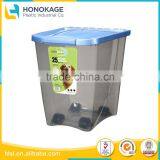 Pet Food Container With Wheels and Lid, Food Container Bucket to Store Pet Food thumbnail-1
