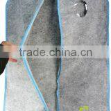 Store More Felt Garment Bag For Man's Suit, Garment Bag ,Light Grey thumbnail-1