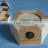 Shangdu Design Small Pretty Wooden Omaments Gift Boxes With Mirror thumbnail-1
